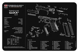 [R17-GLOCK-G4] Tekmat Bench Mat Glock Gen4