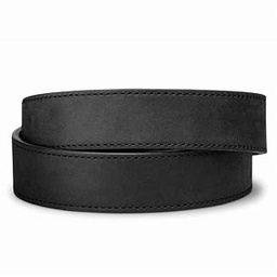 [EDC 1.5” Buffalo Leather] KORE Black Buffalo Leather Gun Belt