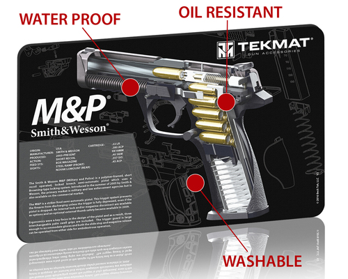Tekmat Bench Mat Smith&Wesson M&P Cutaway