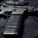 Gunskins AR-15 Mag skins – Thin Blue Line