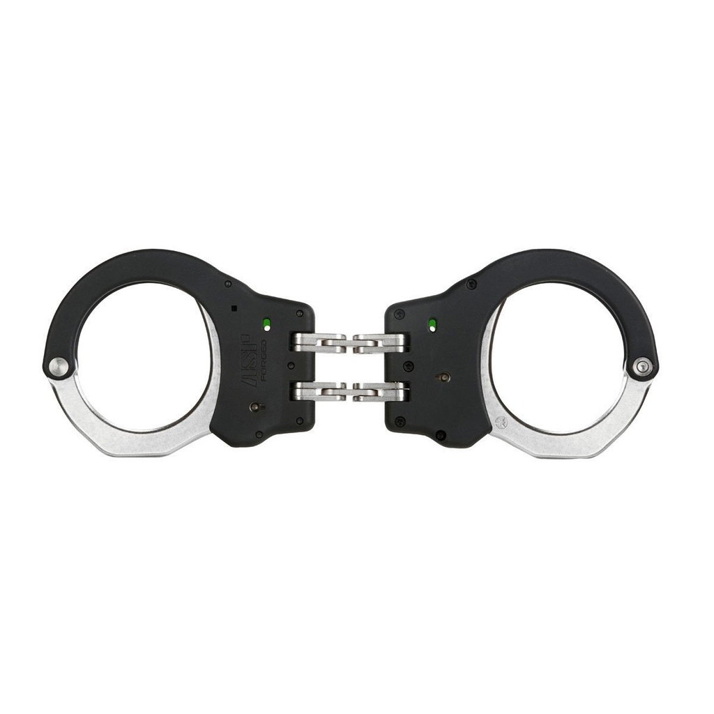 ASP - Ultra Cuffs Hinge Steel 3 Pawl (Green, European)