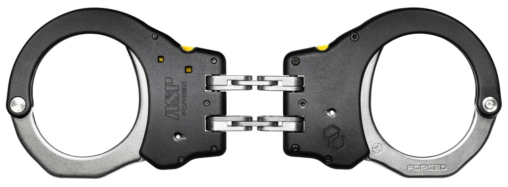 ASP - Handcuffs Hinge Ultra Plus Steel 1Pawl (Yellow Tactical)